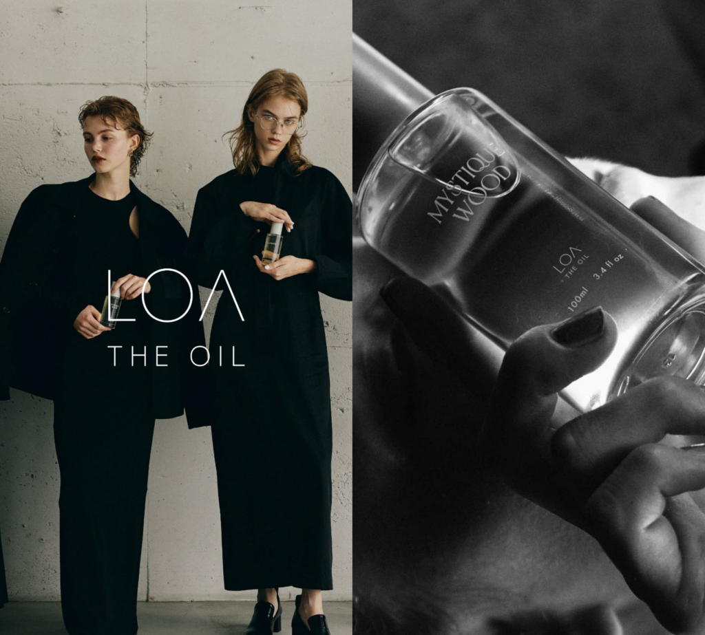 LOA OIL（ロアオイル）』10種類の香りから選択できます。 - CHIC